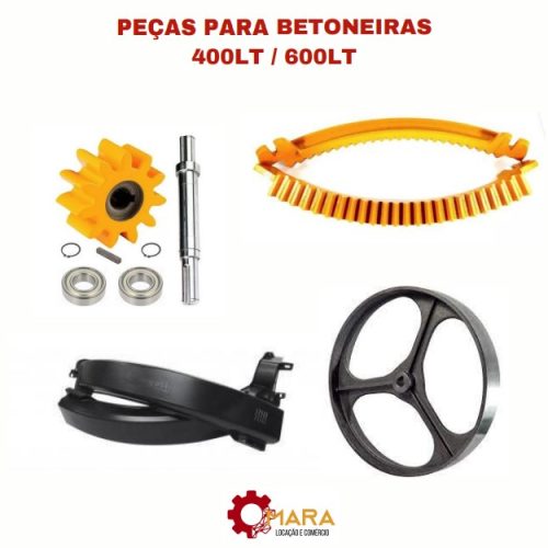peças para betoneiras